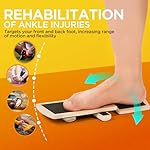 Ankle Balance Board Foot Strengthener Trainer for Sprained Ankle, Stability Exercises, Physical Therapy, Plantar Fasciitis Relief, Posture Correction, Balance Training - Image 2