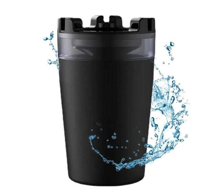 LASALE Outdoor Portable Car Smokeless Cylinder Ashtray With LID Water Tank Buckle for Cigarettes - Car Office Home