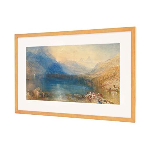 Canvia Smart Digital Canvas Display and Frame - for Fine Painting, Wall Art, NFTs, Personal Photos & Videos - Advanced HD Display, NFT Compatibility, Video Playback, Google Photos, 16GB Storage