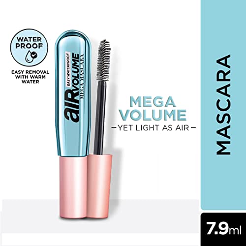 ?Oréal Paris Air Volume Mega Mascara Mascara Waterproof Cils Allongés Courbés Et Volumisés Teinte 7 9 Ml - vue 7