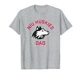 Northern Illinois University NIU Huskies Arched Dad T-Shirt