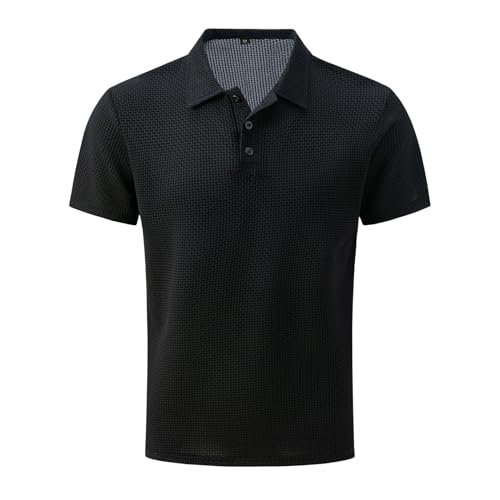 Chemise homme boutonnée manches courtes en lin pack de 2