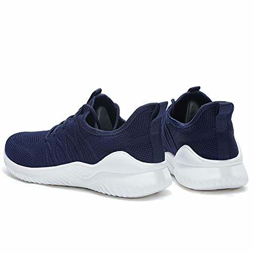 Image of Mens Running Shoes Slip-on Walking Sneakers Lightweight Breathable Casual Soft Sole Trainers