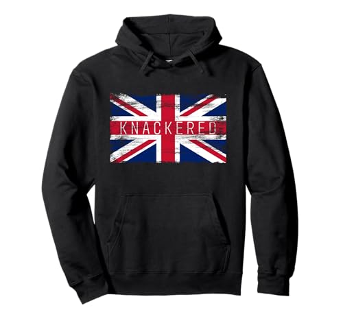 Knackered Drapeau anglais Sweat à Capuche
