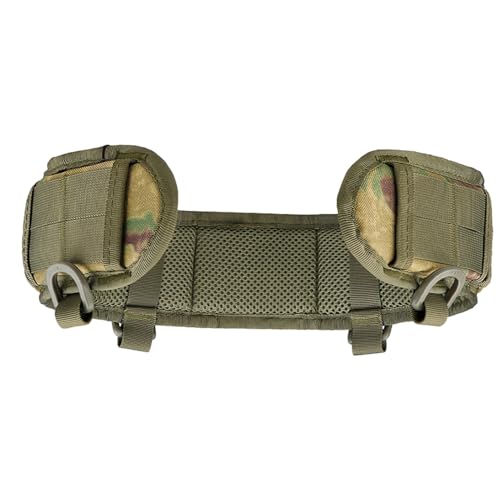 tacticcal Battle Belt - Quick Release Combat Utility Belt | Padded militaary Work Belt for Outdoor Sports, Hunting, Training, Survival Gear, Tool Carry, shootinng, Hiking Equipment Holder