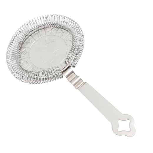 Filtro da Bebida da Ferramenta da Barra, Filtro Confortável à Prova de Corrosão Elegante Reusável da Barra do Punho Eficaz para Restaurantes (Aquário)