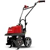 Earthquake 60V Cultivator with 4Ah Battery and Charger Included, Variable Speed Trigger, Adjustable Transport Wheels, Overhand Handlebars, U.S. Based Customer Support, 46091