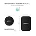 UGREEN Metal Plate for Magnet Cell Phone Holder Sticky Adhesive Replacement for Magnetic Car Mount and Phone Case 4 Pack 2 Rectangle and 2 Round Black