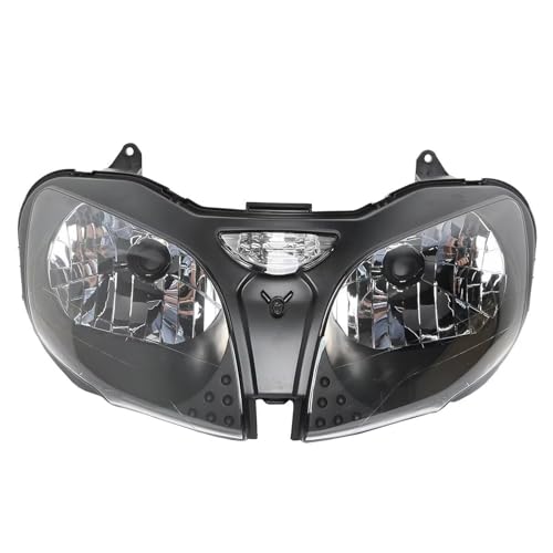 Phares avant de moto compatibles Kawasaki Ninja ZX9R bloc optique 2000-2003
