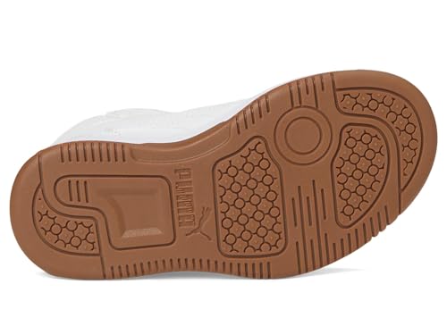 Image of PUMA Kids' Rebound Layup Mid Hook and Loop Sneakers