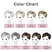 REECHO Hair Topper for Women - 100% Japanese Revolutionary Fiber Short Toupee Wiglet Topper Hairpiece for Women with Thinning Hair Loss Lightweight Large Base for Full Coverage - Grey