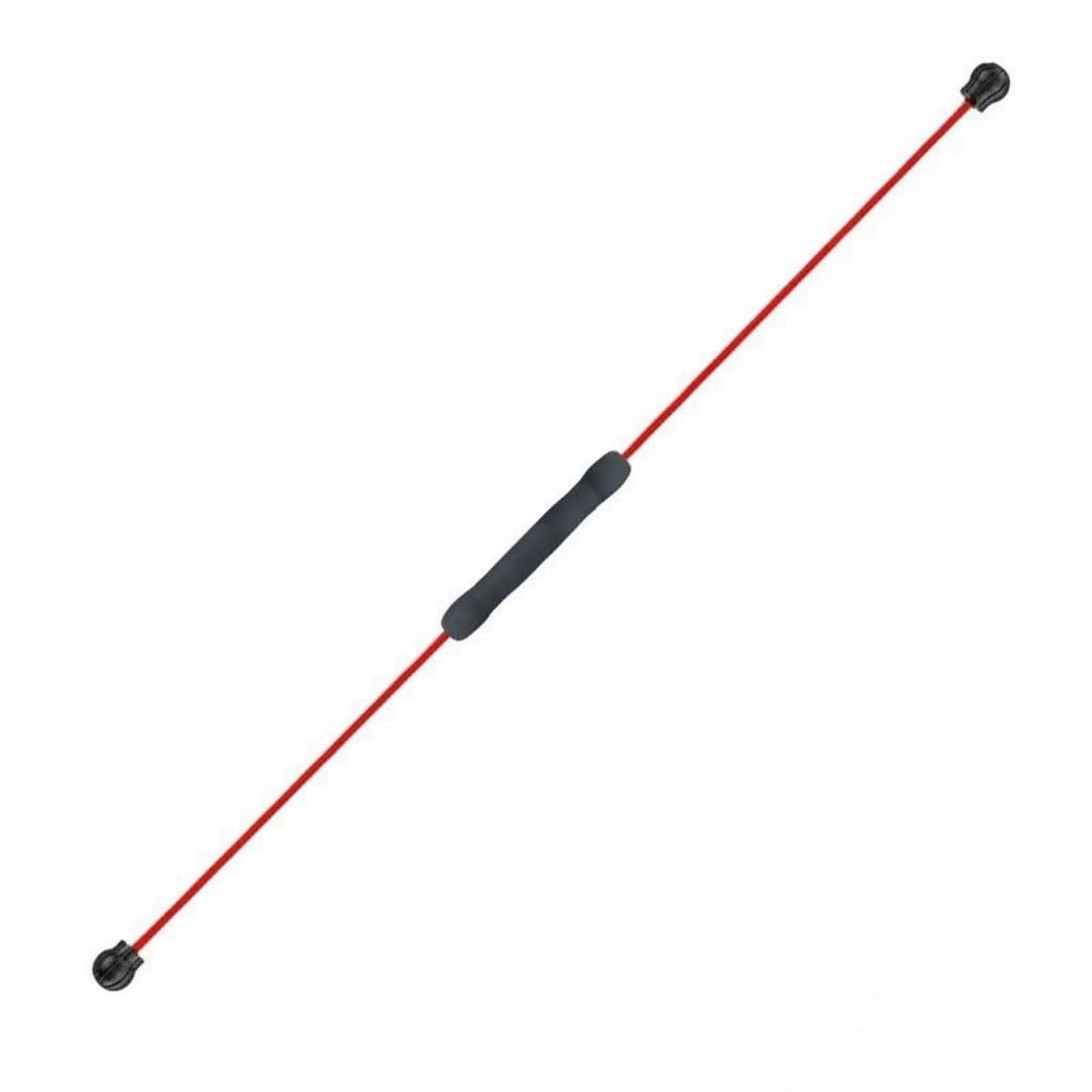 Flexible Exercise Bar Full Workout Resistance Posture Correction Dowel for Mindful Movement, Red, One-Piece Wo Counter | Vibration Platform Machines Cardio Equipment Fitness-image-47