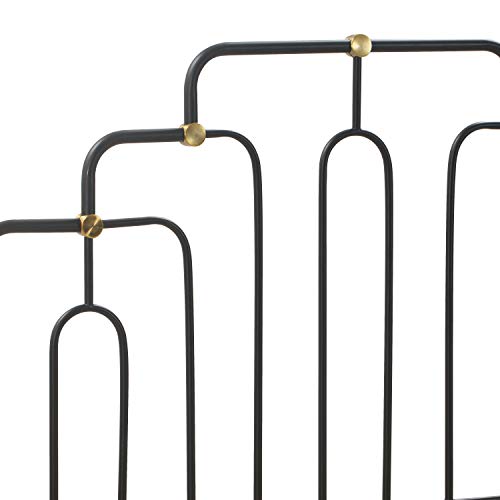 Adore Decor Astrid King Bed, Black #TOP5