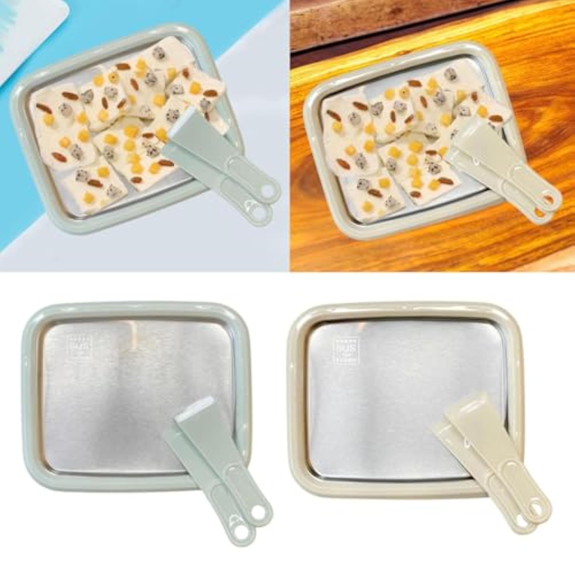 Instant Ice Cream Maker Cold Pan Plate for Sorbets