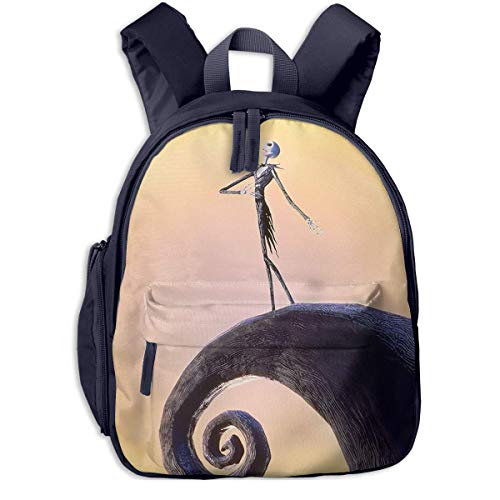 Mochila Escolar para niños para Estudiantes Mochilas Escolares Lindas Pesadilla de Navidad