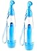 PEARL Wasserzerstäuber Kühlung: 2er-Set Pumpdruck-Wasser-Zerstäuber zur Abkühlung, je 75 ml (Pumpzerstäuber)