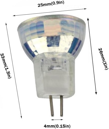 Mini Spotlight Mr8 6V 5W 12V 10W Halogen Bulbs Mr8 Halogen Spotlight Mr8 Halogen Bulb Spot Light Mr8 Mini Reflector,6V-20W,6Pc