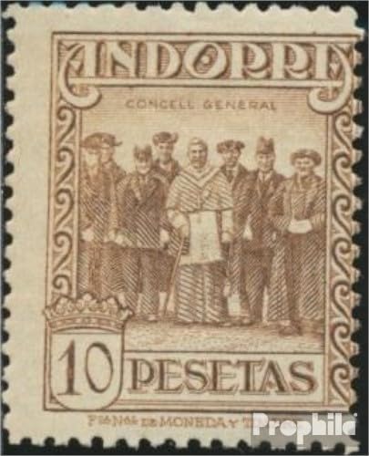 Andorra - Spanish Post 26A with Hinge 1929 Landesmotive (Stamps for Collectors)