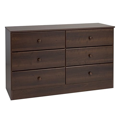 Home Square 4-Piece Set With 2 Nightstands 6-Drawer Double Dresser And Chest #TOP7