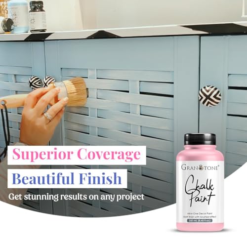 Image of GRANOTONE Chalk Paint Rose Quartz 500 ml Matte Finish