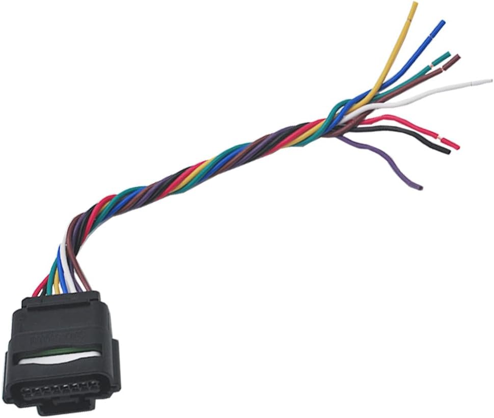 Autowxjq Mass Air Flow Sensor Female Connector Plug Pigtail Harness Compatible with Chevrolet Cadillac GMC