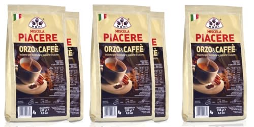 Tre Mori Miscela Orzo e Caffè Macinato Ideale per Moka