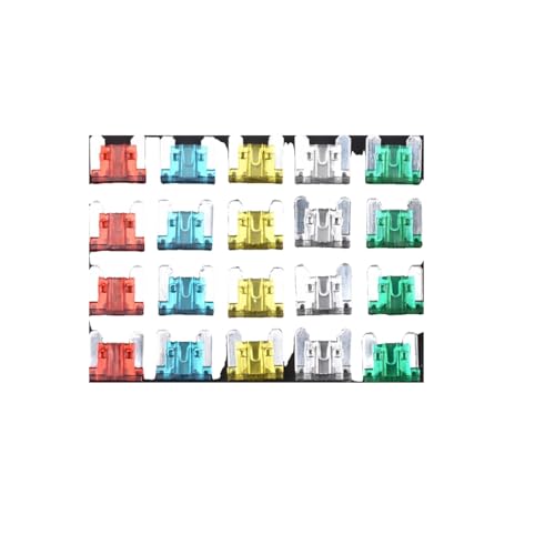 Fusible de voiture petite taille et moyenne | Set de secours auto 20pcs