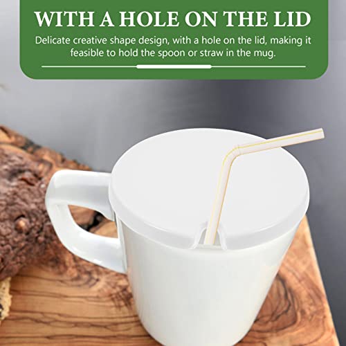 Bouchon de bouteille en céramique portable couvercle mug réutilisable - 8