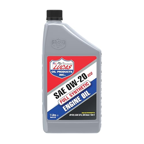 Lucas Oil 47004 Synthetic 0W-20 ECO Engine Oil - 1 Litre