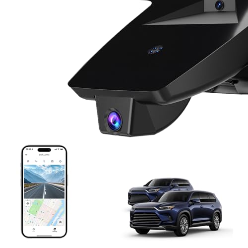 4K Dash Cam for 2024-2026 Toyota Grand Highlander