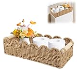 【Largement utilisé】Ce panier de rangement est polyvalent et peut être utilisé comme panier de rangement pour le papier toilette, ainsi que pour le tri et le rangement des articles de toilette, des bouteilles d'assaisonnement de cuisine, des télécommandes du salon, des jouets pour enfants et des cosmétiques. Un panier est polyvalent et s'adapte facilement à diverses situations de la vie quotidienne, ce qui améliore non seulement la propreté de la maison, mais aussi considérablement l'efficacité du rangement quotidien.