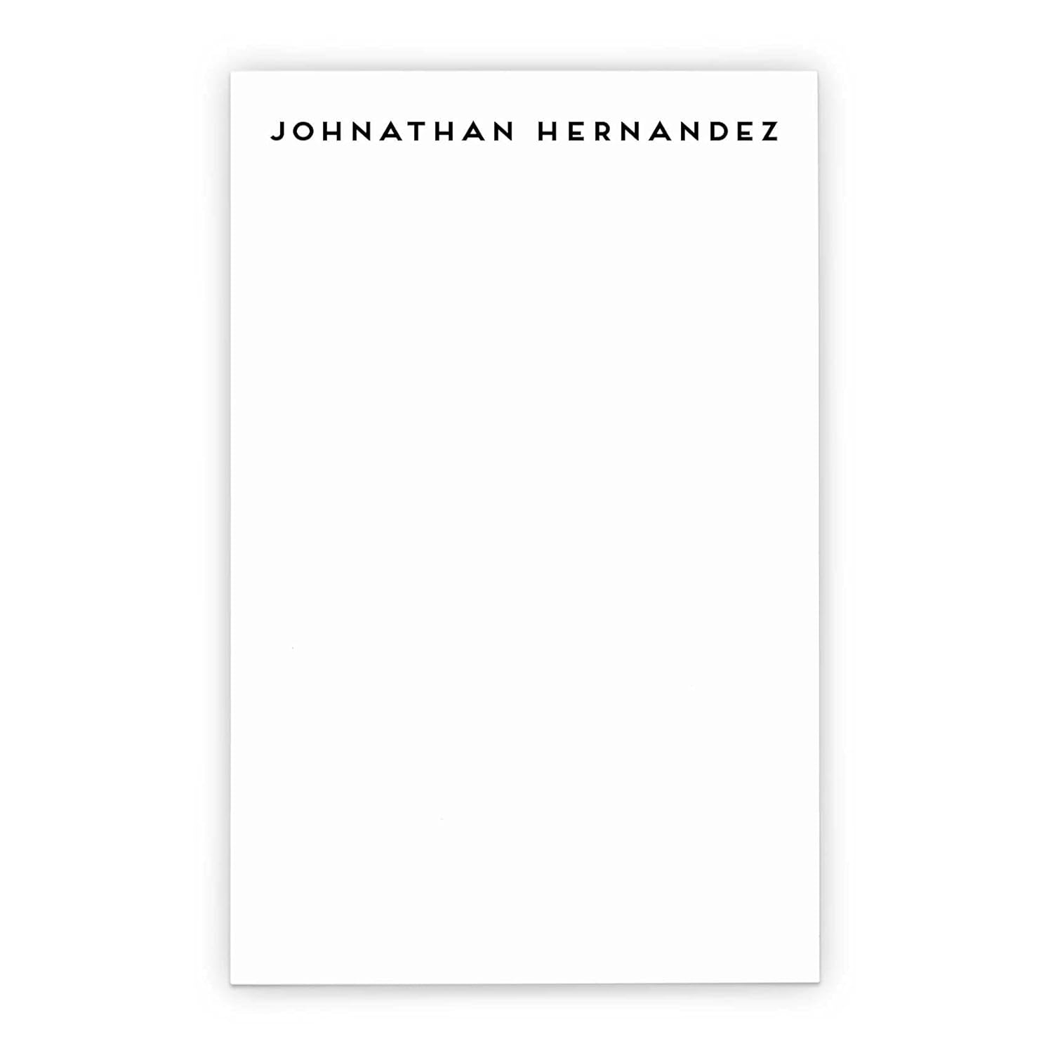 Simple Personalized Notepad Set, Professional notepads