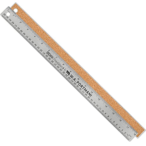 Up To 40% OFF Breman Precison Metal Ruler 18 Inch - Stainless Steel Corked Backed Metal Ruler - Premium Straight Edge Metal 18 Inch Rulers - Flexible Stainless Steel Ruler - Inch and Metric Up To 40% OFF Breman Precison Metal Ruler 18 Inch - Stainless Steel Corked Backed Metal Ruler - Premium Straight Edge Metal 18 Inch Rulers - Flexible Stainless Steel Ruler - Inch and Metric