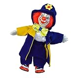 Construction : avec de la céramique fine et du tissu, cette figurine a une texture délicate, avec une attention particulière aux détails dans chaque aspect, des cheveux aux plis de vêtements