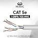 Mr. Tronic Bulk Cat 5E Ethernet Cable 100m, High Speed LAN Ethernet Network Cable, 100m Bulk Cat5E Internet Cable 1 Gbps, 100 MHz, ADSL AWG24 Bulk Cable, UTP CCA Cable (100 Meter, Grey)