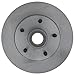 ACDelco Silver 18A878A (19241874) Non-Coated Front Disc Brake Rotor and Hub Assembly