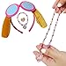 LUV HER Licensed PAW PATROL Headbands for Girls - Kids Jewelry - Dress Up Set All in one Giftable Box - Headband - Play Jewelry Set - 4pc (Toddler Headband, Necklace, Dress Up Bracelet, Ring) Ages 3+