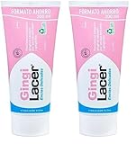 LACER GINGI - Pasta de Dientes 200 ml, Previene y Elimina la Placa Dental, Alivia Enfermedad Periododental, Reduce el Sangrado Gingival, Idónea para Pacientes Diabéticos (Paquete de 2)