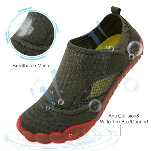 Image of Centipede Demon Swim Water Shoes for Women Men Quick Dry Barefoot Aqua Sneakers Shoe for Beach Hiking Diving Boating River Outdoor Water Sports