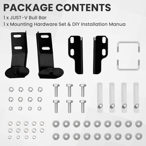 Image of Bull Bar for Trucks for Ford F150 2004-2024, Front Bumper Guard Grille
