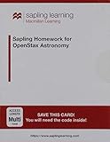Sapling Homework for OpenStax Astronomy (Multi-Term Access)