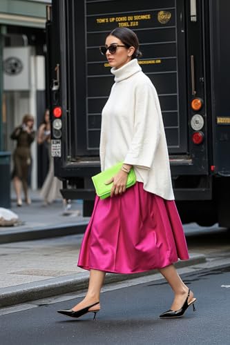 Castamere Womens Pointed Close Toe Slingback Pumps Kitten Heel Dress Casual Slip-on Patent Leather Shoes 2.6 Inches Heels4