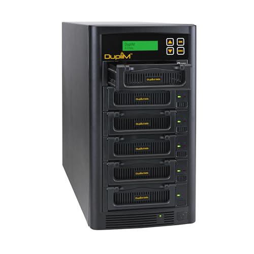DupliM 1:5 SSD HDD Copy Tower SATA IDE Duplicator Hard Disk Drive Cloner Burner Copier Sanitizer