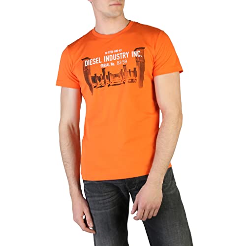 DIESEL T-Diego_S13 T-Shirt idéal pour un look urbain décontracté en terrasse