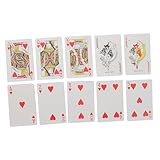 IMIKEYA Braille Spielkarten Groß Mit Brailleschrift Taktil Für Blinde Erwachsene Und Kinder Inkl Lernkarten Barrierefrei Für Kartenspiele Und Poker