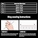 Yechiry Smart for Time Management, Steps Notification and Fitness Tracking with Touch Screen, Multiple Sports Modes, IP68 Water Proof for Climbing, Cycling (Size 8: Approx. 18.1mm /
