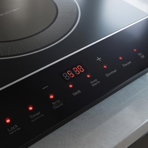 Image of Empava Portable Double Induction Cooktop 2 Burner, Countertop, Plug in