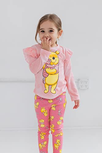 Disney Classics Infant Baby Girls T-Shirt And Leggings Outfit Set Tie Dye Pink 24 Months #TOP1