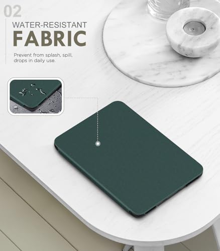 Image of MoKo Case Fits 6 inch e-Reader 2024 /2022 Lightweight Shell Cover, Midnight Green