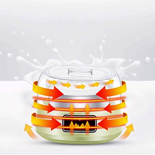 Bmmmz Automatic Yogurt Machine-Electronic Stainless Steel Liner Household Yogurt Machine, Led Display, Very Suitable For Organic Baby, Children #TOP4